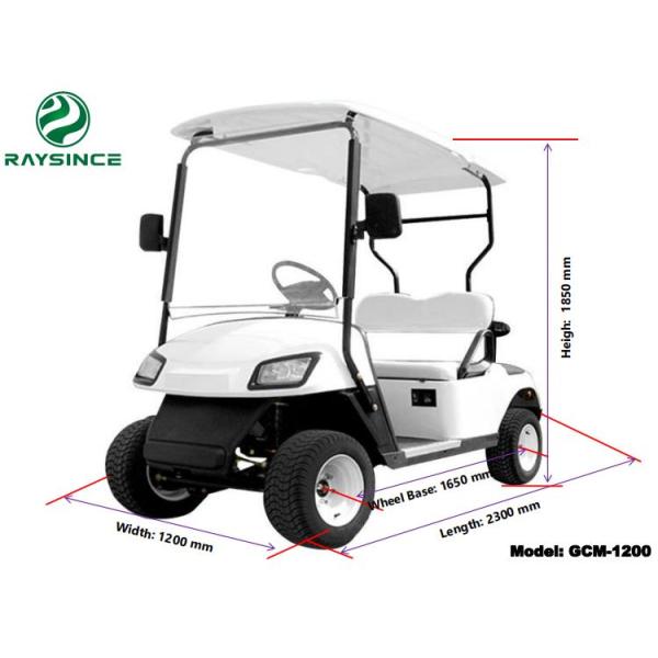 CE approved electric golf buggy 2 seats mini golf cart made in China electric golf cart with 60V battery