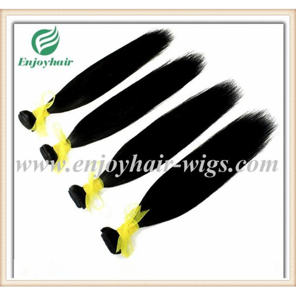 Brazilian 5A virgin remy hair weave ,natural color(can be dye) straight  10''-26''length