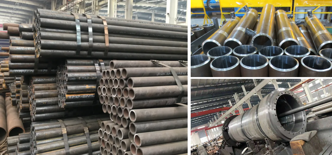 Дюйм трубы E355 ST52 1/2 гидравлического цилиндра точности ASTM A106 хонингуя холодный - нарисованный