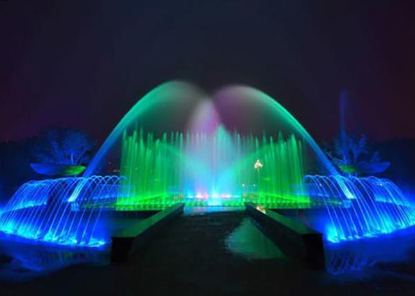 Commercial Stainless Steel 316 Music Dancing Fountain For Natural Sea Surface