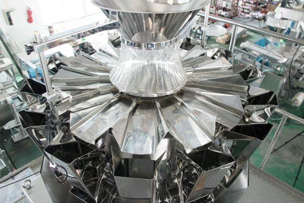 Fully Automatic Filling weighing Garden Pea Frozen Peas Fresh Vegetables Fresh Salad Packaging Machine