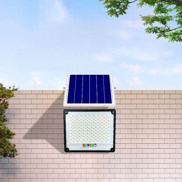 High Bright Solar Flood Light Remote-Contro with Waterproof IP65
