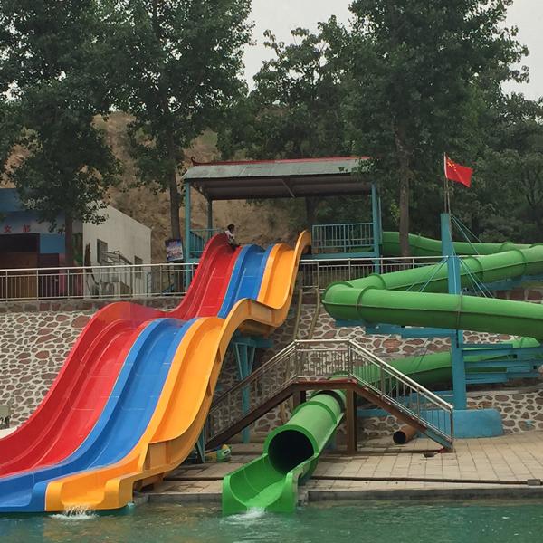 Fiberglass Water Slides Import From China Amusement Park Games Fiberglass Family Water Raft Slides
