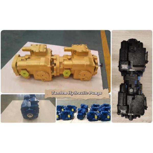 Harvester Tandem Piston Pump Manual Loading Mode For Hydraulic System Components