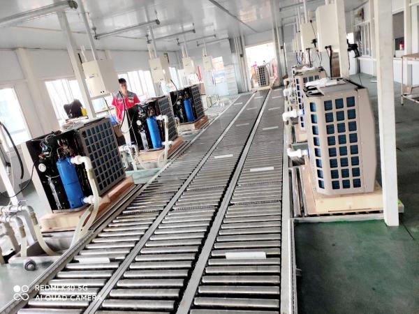 Fonction de chauffage et de refroidissement Pompes à chaleur ligne de production automatique de qualité 380V