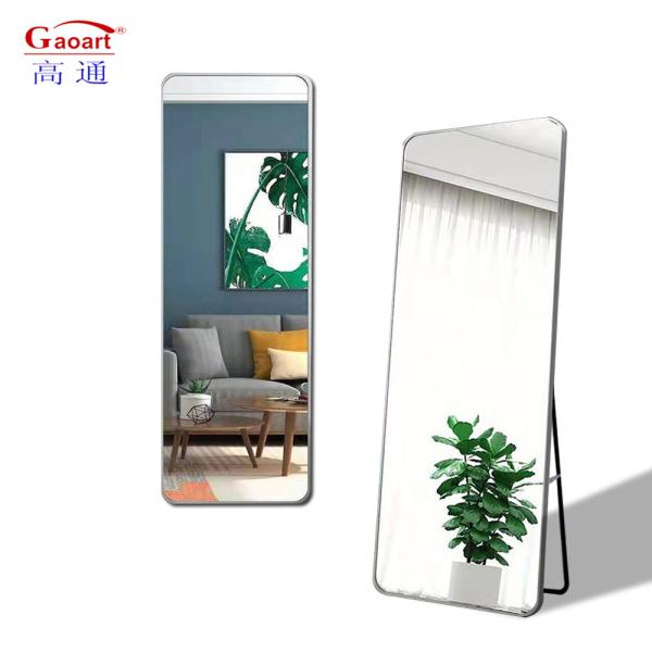 Contemporary Design Style Floor Mirror Oversize Arch Large Full Length for Home Decor