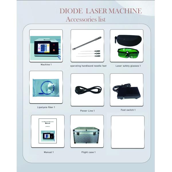 980/1470 Липолизный диод лазерный Уменьшение веса Красотка портативная