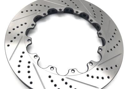 Linha furada ferro fundido de Jekit Front Disc Brake Parts 362mm
