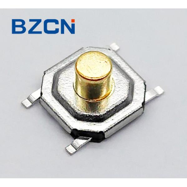 Low Profile Sealed Tactile Switch , Micro Push Button Switch 5.2 Mm X 5.2 Mm