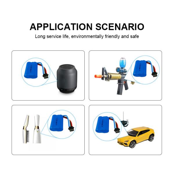 Best Quality Lithium ion battery pack 18500 3.7v 1100mah for Electric Folklifts