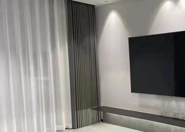 Modern Velvet Hotel Type Curtains Blackout Flexible Adjustable