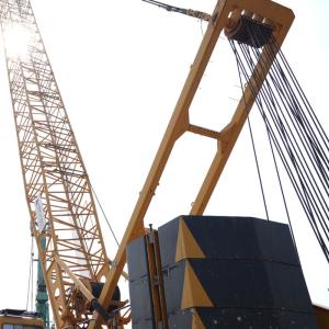 Grue à rampe de 300 tonnes pour grands ponts