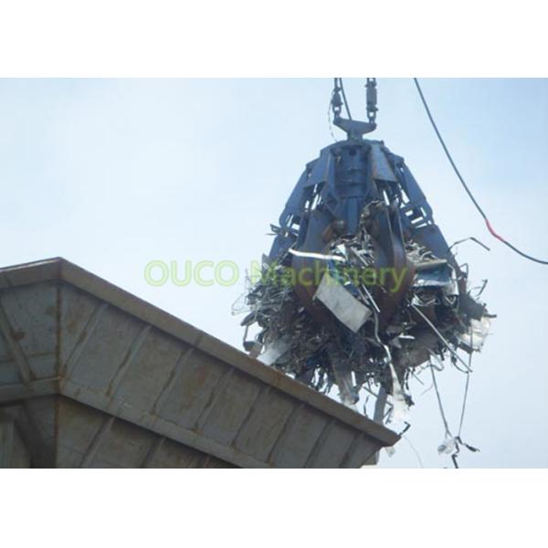 Good Performance Orange Peel Grab , 5 Peels Electro Hydraulic Stone Grab / Grapple