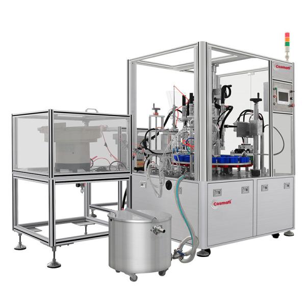 Full Automatic Bottle Filling Machine 6 Pistons For Hand Wash Soap Liquid Shampoo Shower Detergent