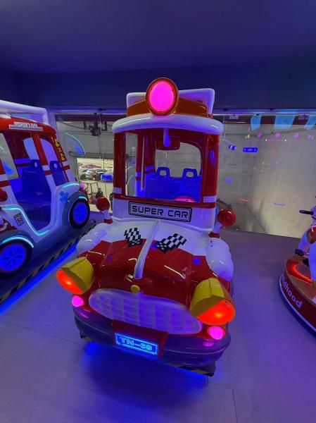 Coin-Operated Rocking Cars Dynamic Music And Cheerful Songs For Kids
