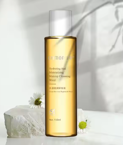 Custom Private Label Micellar Water Makeup Remover Liquid Facial Cleanser Skincare Product For Salon Or Home Use