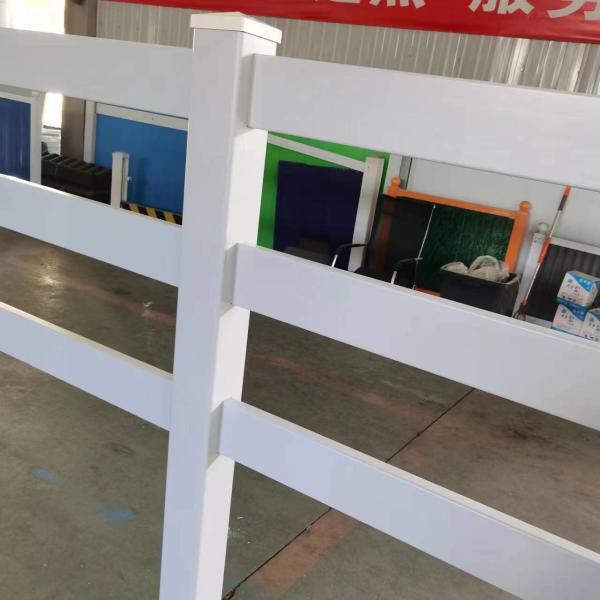 4 pés 5 pés branco 3 trilhos 4 trilhos PVC plástico Vinyl cerca de fazenda