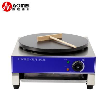 Commercial Snack Machine TGC-1 Double Head Crepe Pancake Maker with 2800Pa Pressure