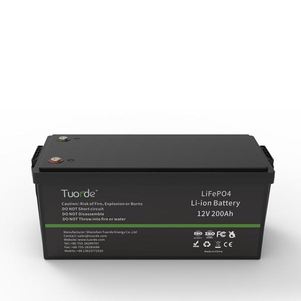 UN38.3 12200 Cleaning Equipment Batteries 12V 200Ah Phosphate Lithium Lifepo4