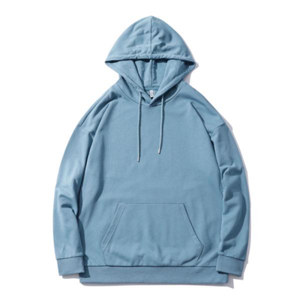 Plain Dyed Organic Unisex Plain Hoodies 3XL Breathable