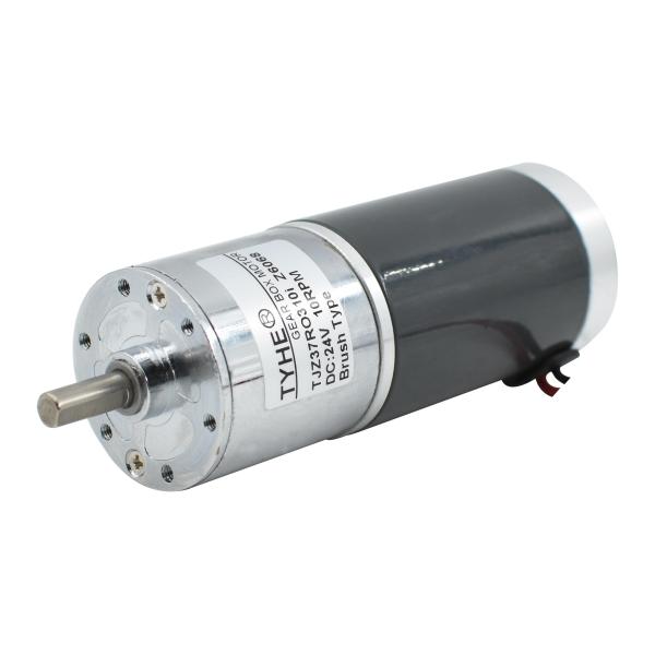 Powerful Small Dc Geared Motor 37mm Gearmotor 120rpm High Torque