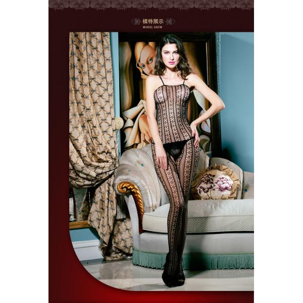 Cross the back sexy net yarn harness pajamas,night dress suit
