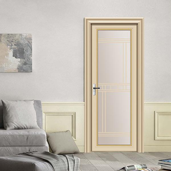 Двери Eco безмолвного окна металла Hpl внутреннего дружелюбные