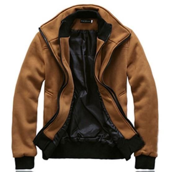 Fashion  Zipper Hooded Anorak Jacket Hooded Trench Coat Comfortable Cotton