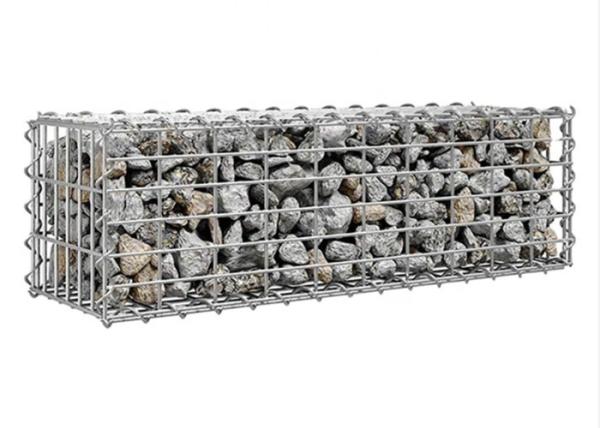 5.5mm Dia 1x1x1m Welded Gabion Mesh Stainless Steel