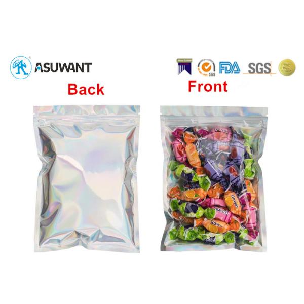 Aluminium Foil Gummy Candy Hologram k Food Packaging Bags
