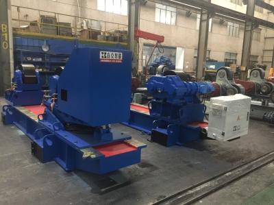 6000mm Tank Rotator Turbine Rotor Turning Rolls 200 Ton