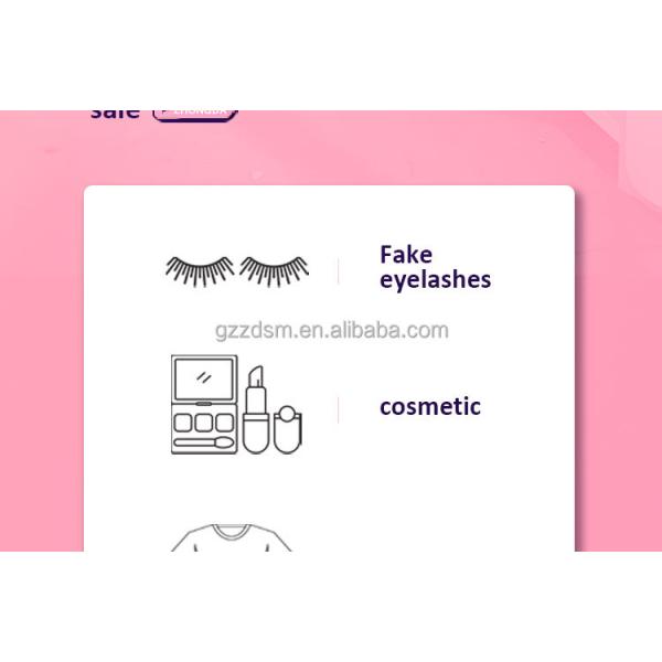 Zhongda Customize Design Vending Machines Makeup Tool Lashes Hair Bundle Vending Machine