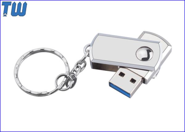 Tiny Metal Spin USB 3.0 Blue Interface 8GB USB Memory Stick Flash