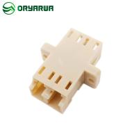 L'adaptateur UPC de câble optique de fibre du mode unitaire LC duplexent le type fendu