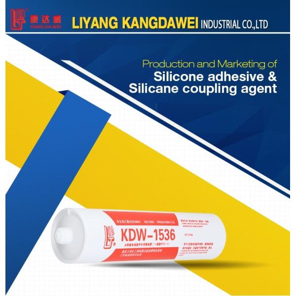 Stable Solar Panel Adhesive Construction Silicone Sealant Paste Appearance