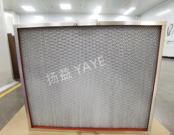 HEPA Metal Mesh Ac Filters H13 H14 High Temp Air Filter 630×630×220mm