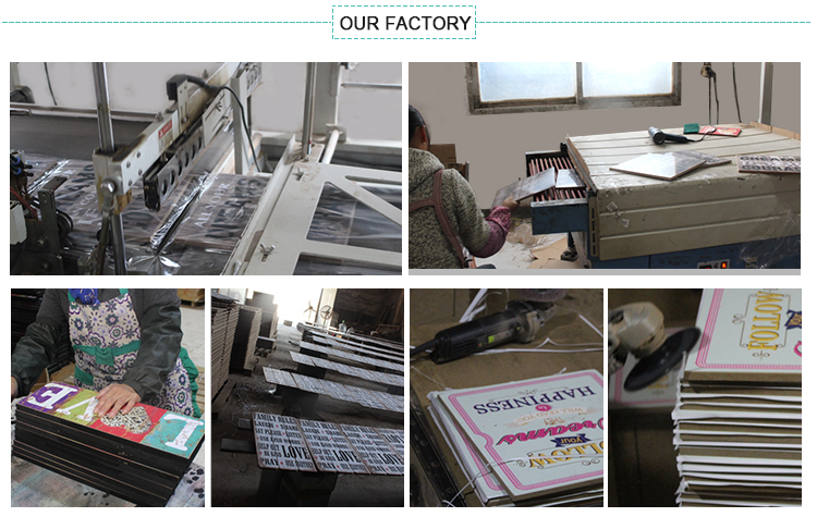 Легковес персонализировал металлические пластинкы семьи деревянные с одобренным ИСО цитат