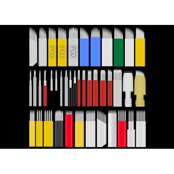 0.18mm 14 Pin Single Package Disposable Permanent Makeup Tattoo Needles