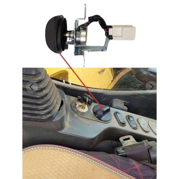 Acelerador 6D102 de Accessories Throttle Motor del excavador de KOMATSU PC200-8