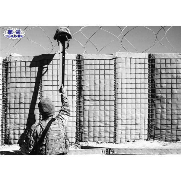 Parede defensiva resistente do bastião/parede militar do bastião da barreira da explosão da proteção