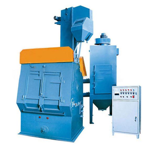Rubber Mesh Q32 Series Tumble Shot Blasting Machine Low Energy