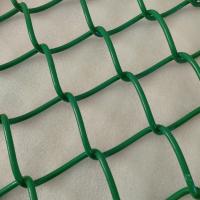 PVC Coated 5 MM Chain Link Helipad Safety Netting Mesh For Helipad