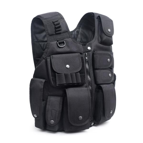 600D Nylon Military Tactical Vest For Camping Mountaineering 55*53*20cm