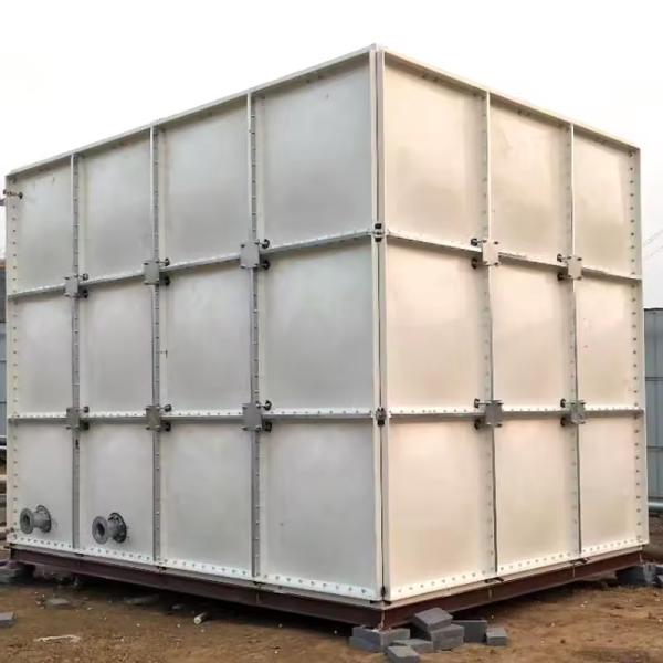 GRP FRP SMC Fiberglass Panel Sectional Drinking Water Tank 5000L