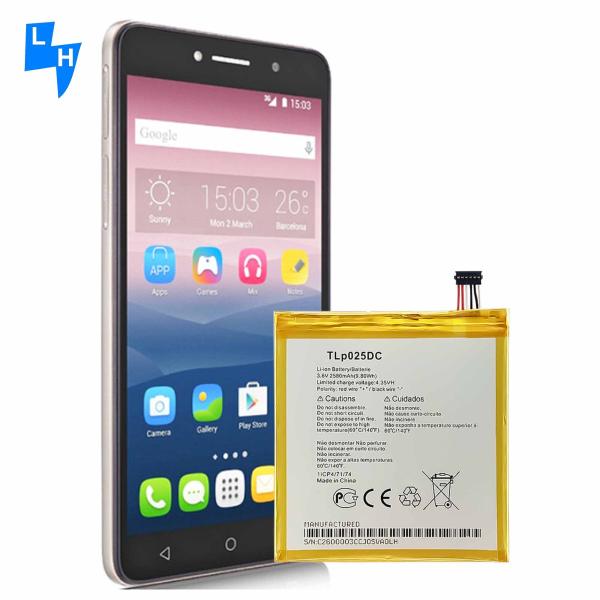 Batería para móvil TLP025DC para alcatel OneTouch pixi 4 6.0 OT8050D original recargable