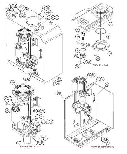 347-6081 227-0620 094-3245 3476081 2270620 0943245 hydraulic oil level gauge