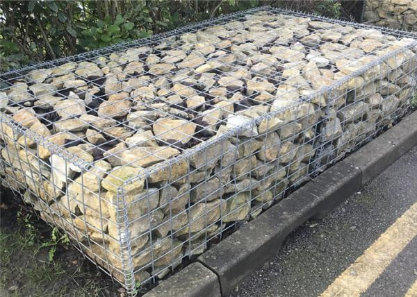Diy 2x1x1m Welded Mesh Gabions Retaining Wall Basket Decorative Cage