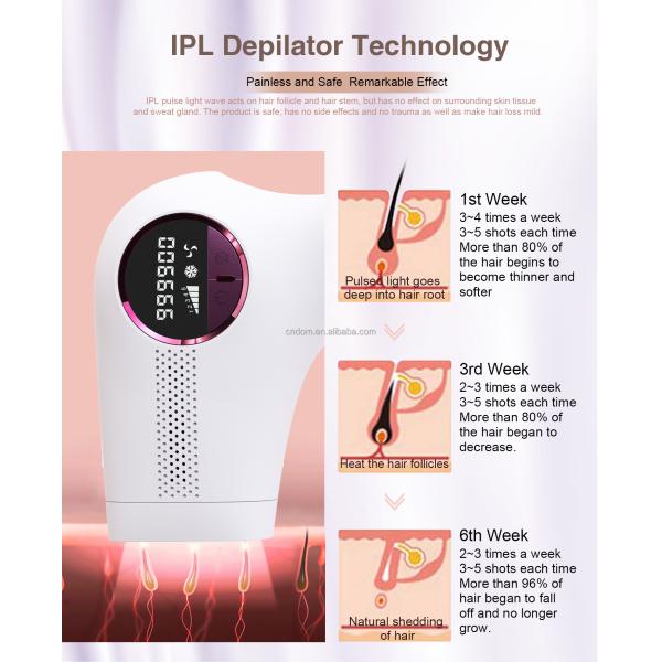 999900 Flashes IPL Hair Removal Device for Women Permanent Body Bikini Leg Arm Face