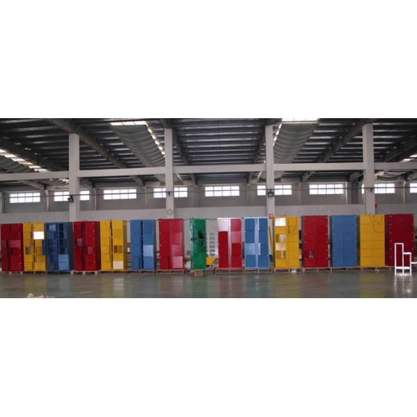 Мебель хранения шкафчиков багажа аквапарк стальная принадлежа с экраном касания