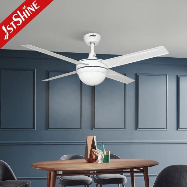 Ventilador de tecto com lâmpadas de ferro de 48 polegadas com luzes LED Controle remoto Melhora a circulação de ar